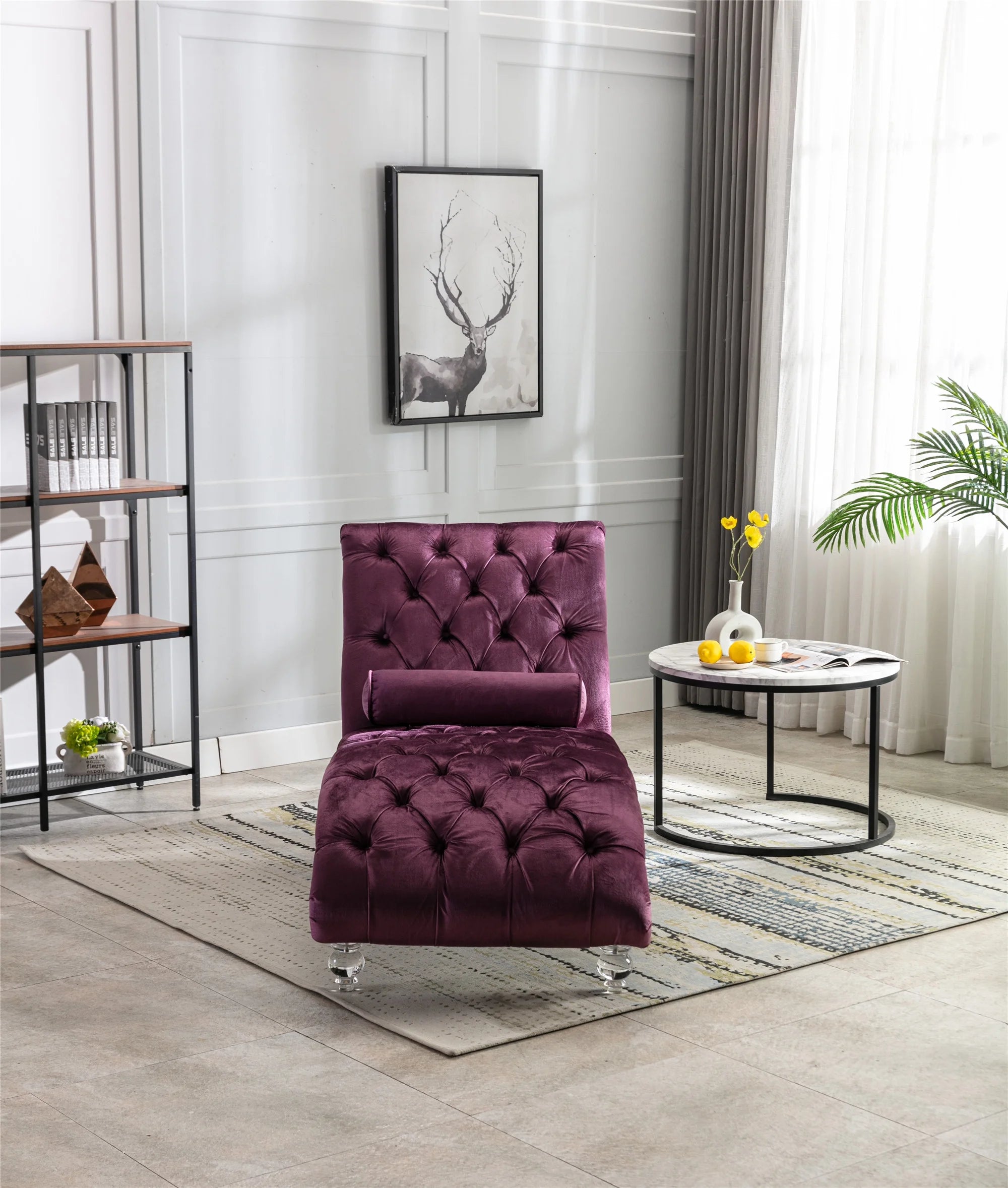 Leisure Sofa with Acrylic Feet A9179