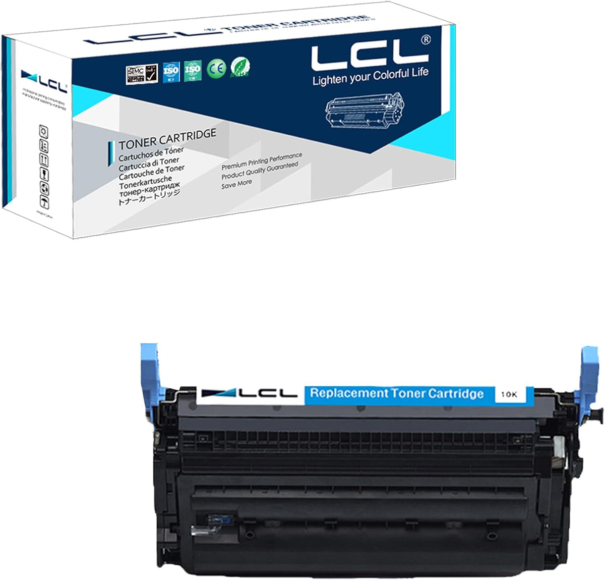 Yellow Toner Cartridge 2-Pack C123