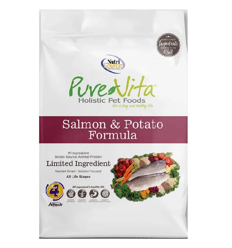 25 lb Salmon & Potato Dry Dog Food E894