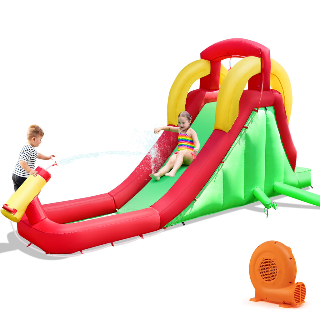 Inflatable Water Slide Bounce House with 350W Blower G228593