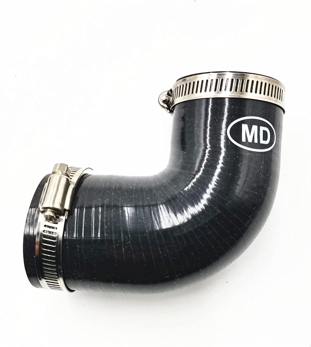 Top Mount Intercooler Hose Kit Black Pack of 2 L386