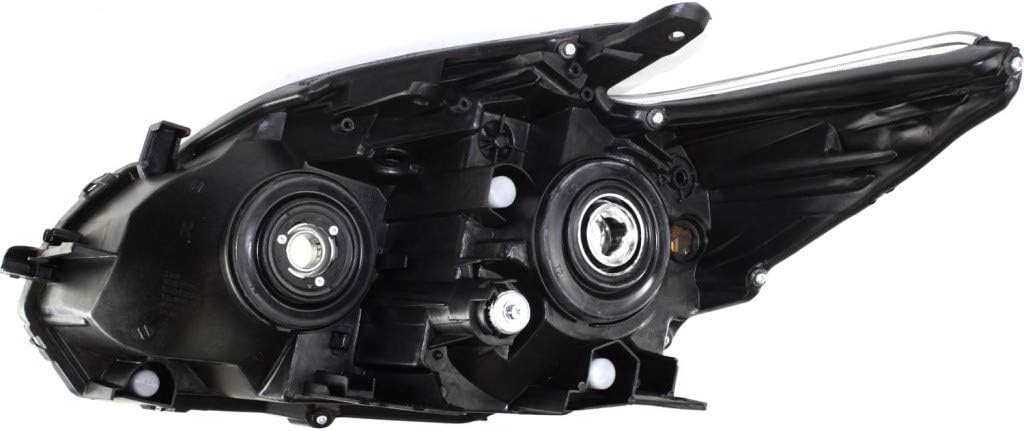 Passenger Side Halogen Headlight Assembly for Toyota Prius 2010 2011 P430