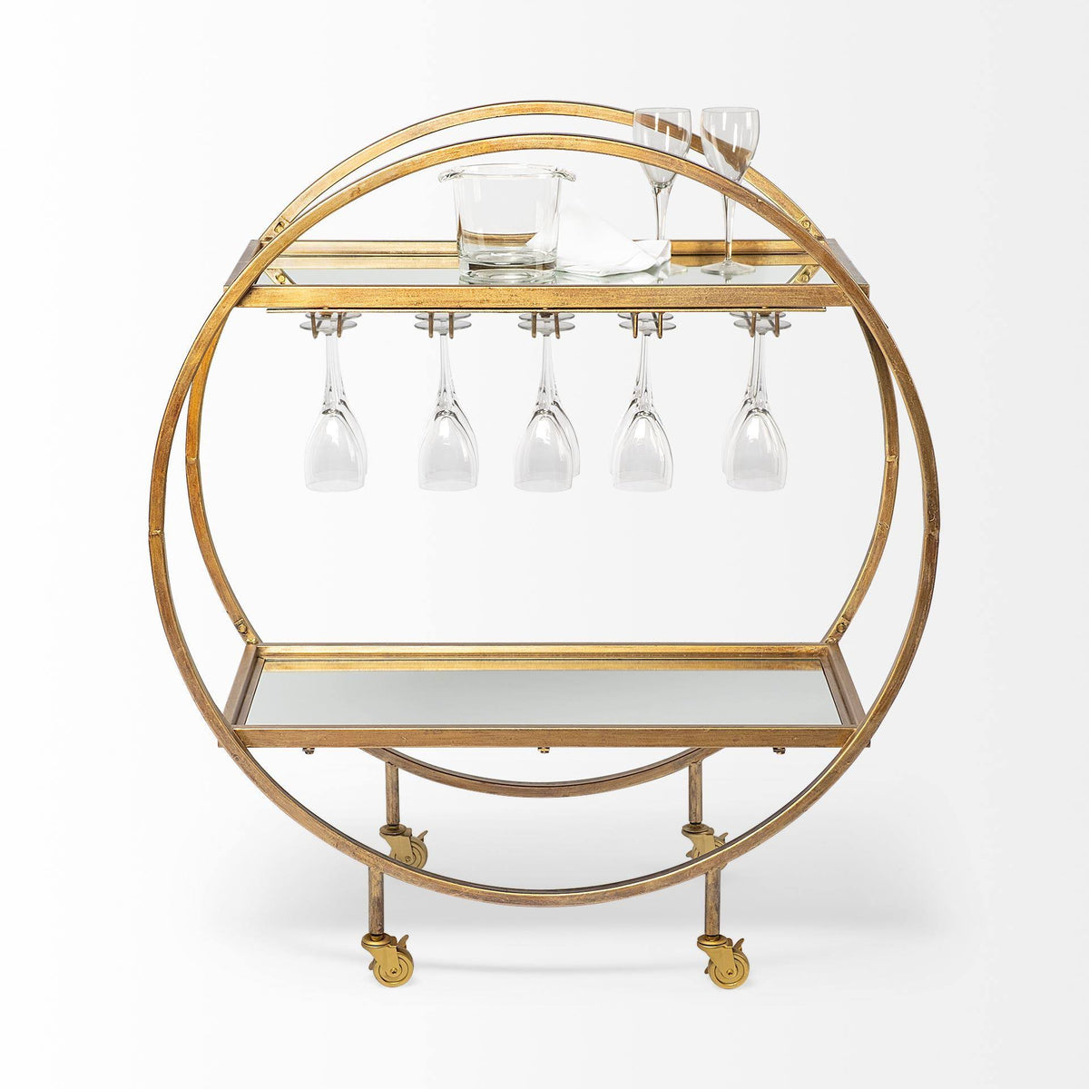 Gold Bar Cart K973
