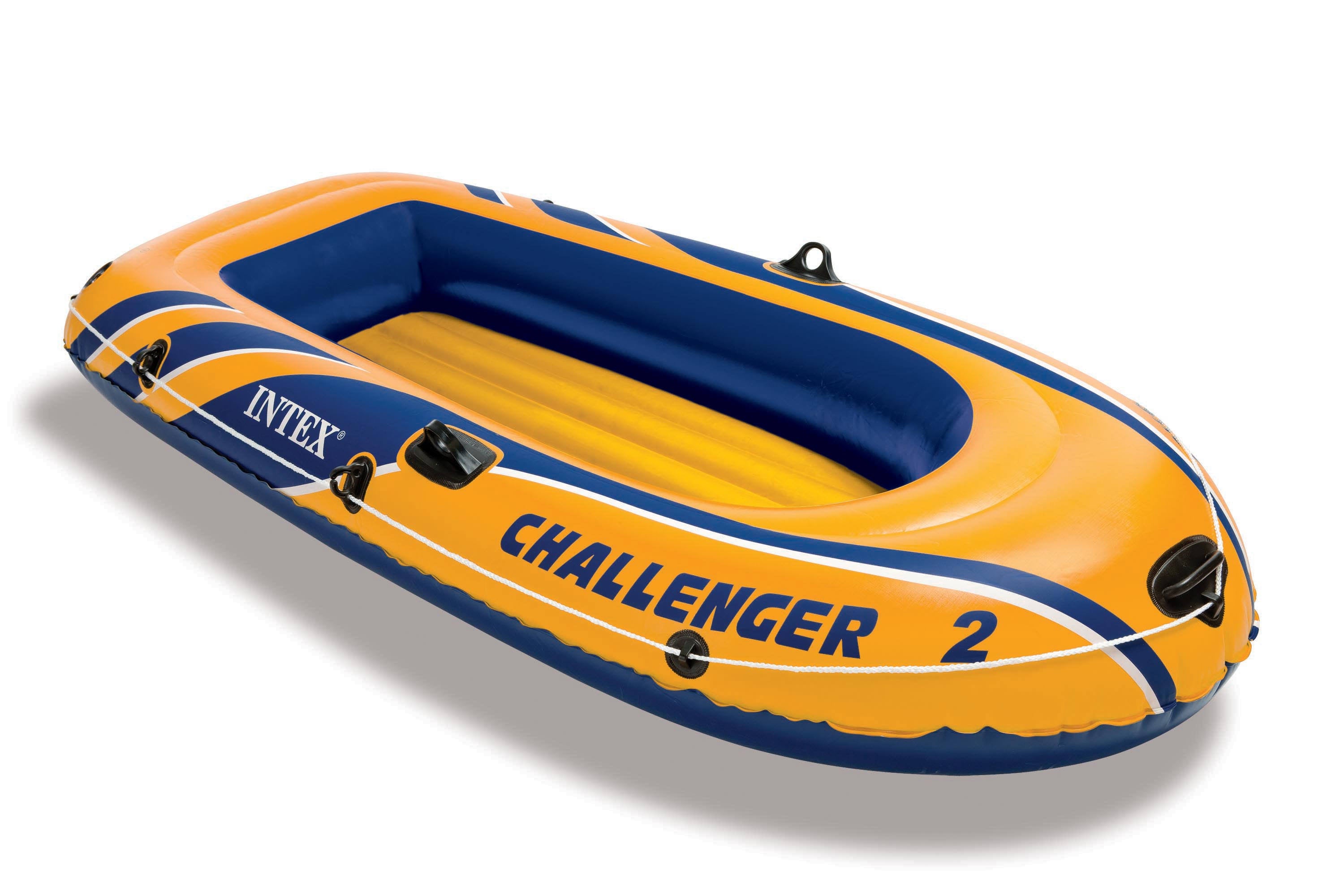 Inflatable 2 Person Floating Boat Raft Set with Oars and Air Pump L18770