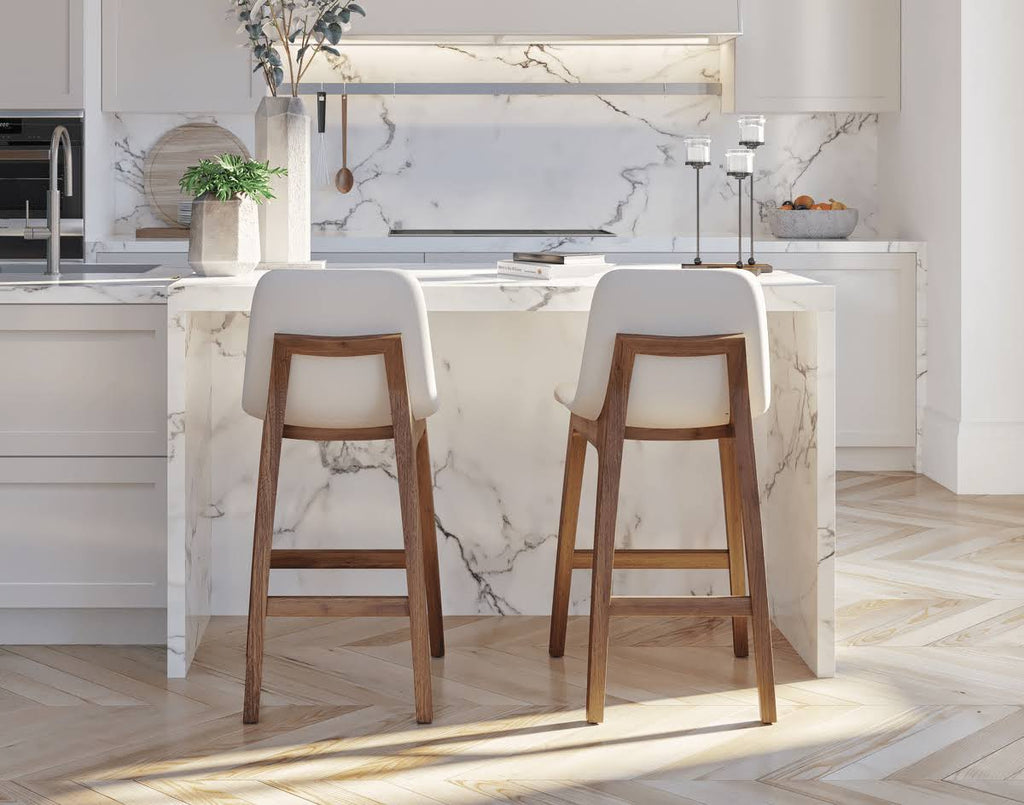 Natural Monaco Black Counter Stool A457375