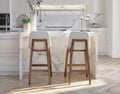 Natural Monaco Black Counter Stool A457375