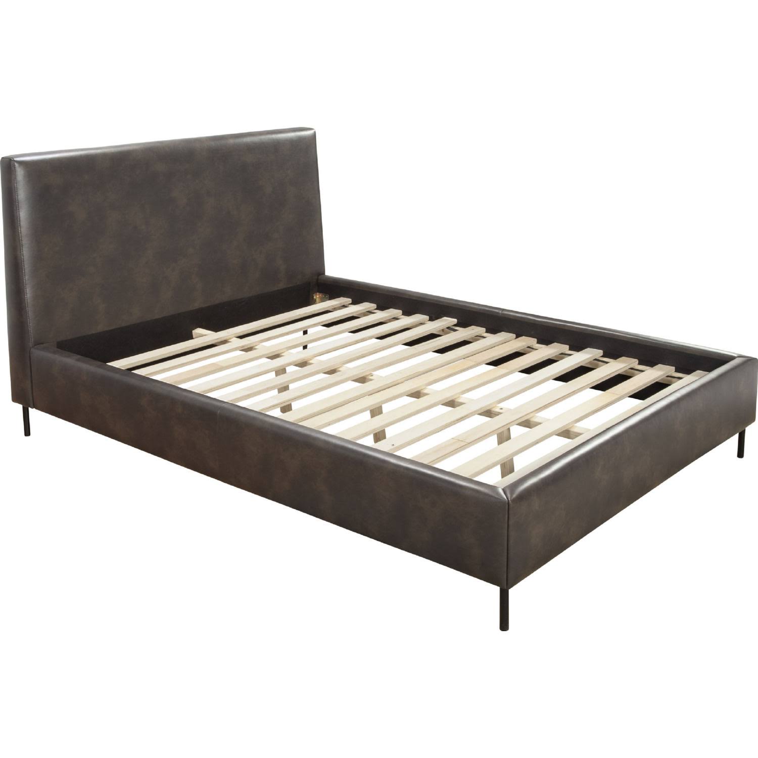 Gray California King Bed V911884