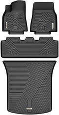 Custom Fit All Weather Floor Liners and Cargo Mats Set for Tesla Model Y A324