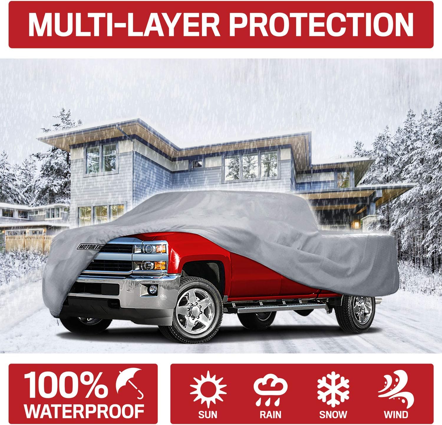 Custom Fit Waterproof Truck Cover M274435