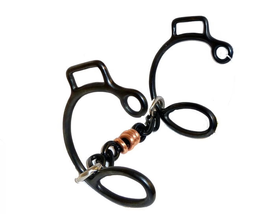 Sweet Iron Three Piece Copper Dogbone Chain Gag Bit T829