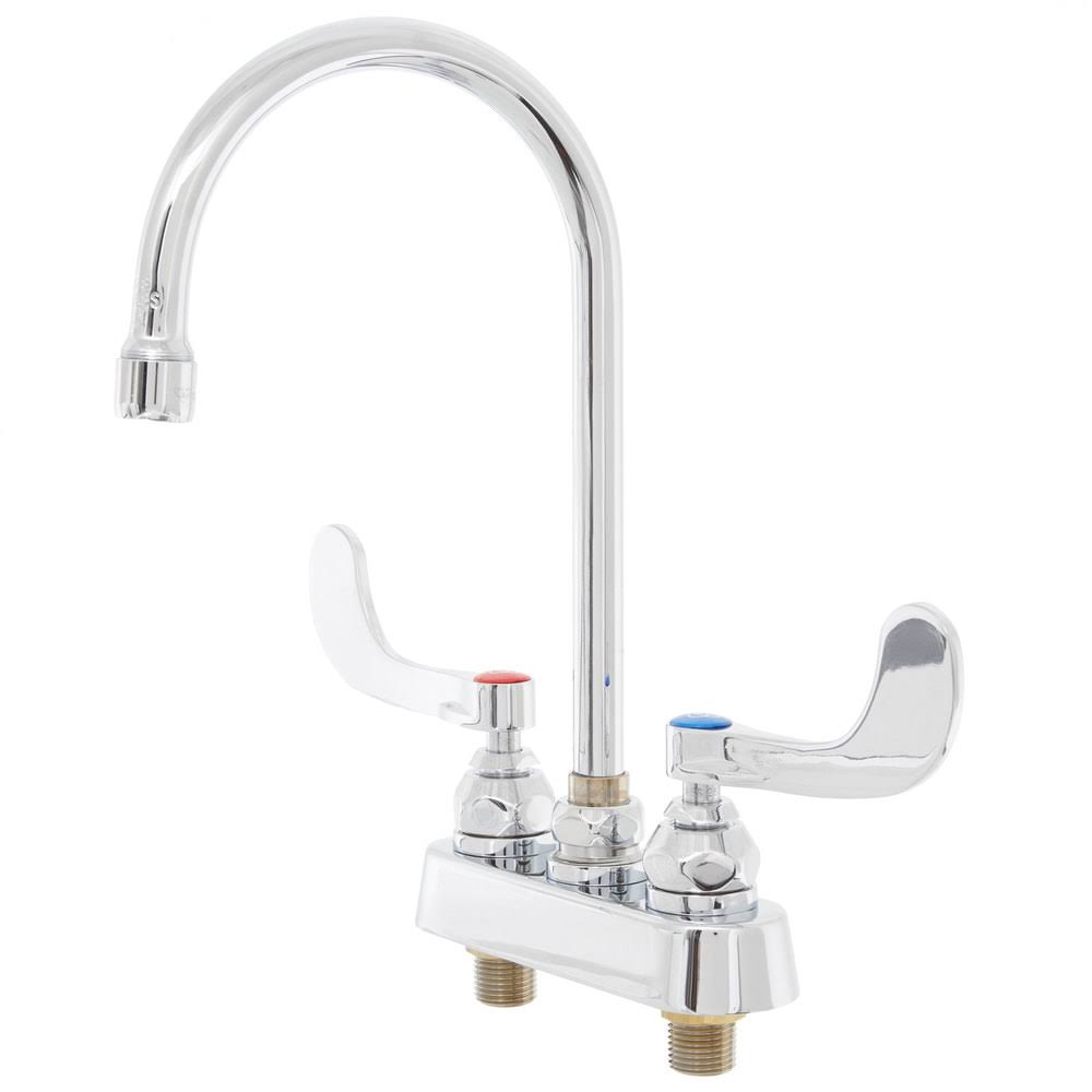 Chrome 2.2 GPM 4 inch Deck Mounted Utility Faucet C6450