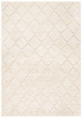 Creme Shag Square Rug J22414