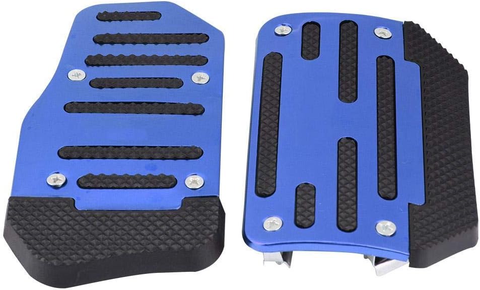 Silver Alloy Nonslip Brake Pedal Cover Y124