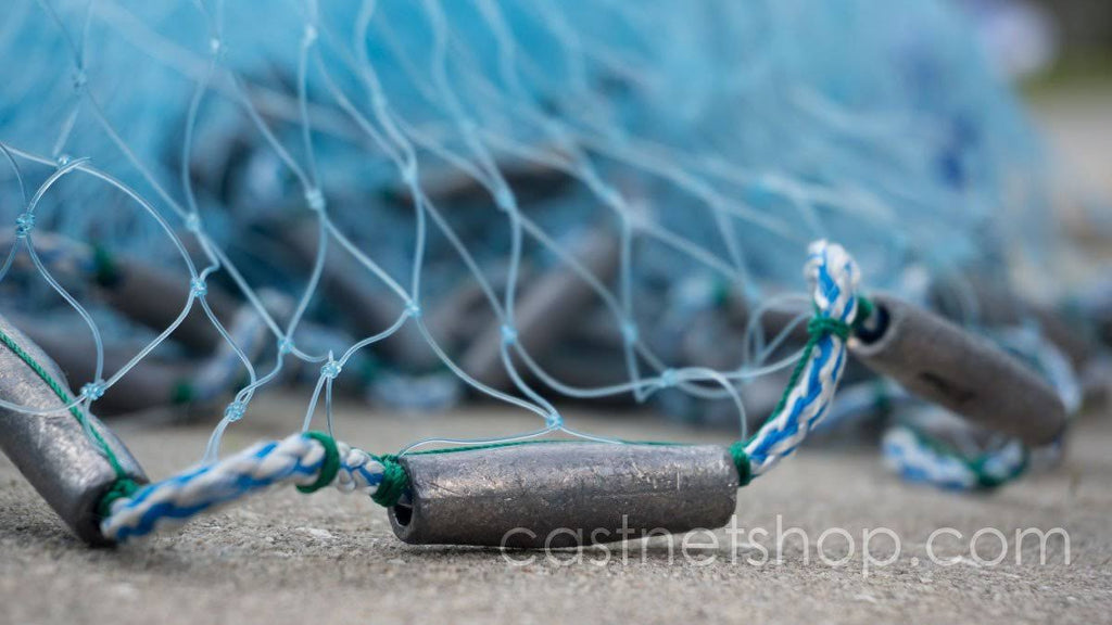 Blue 5' Radius Cast Net X846
