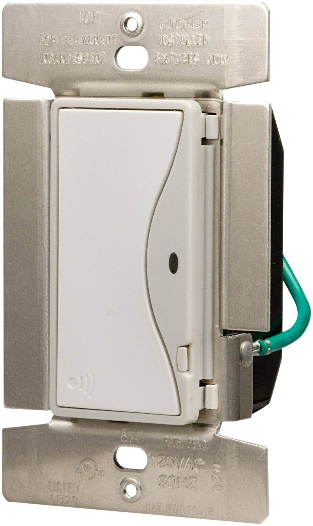 Single-Pole Switch White Satin R626