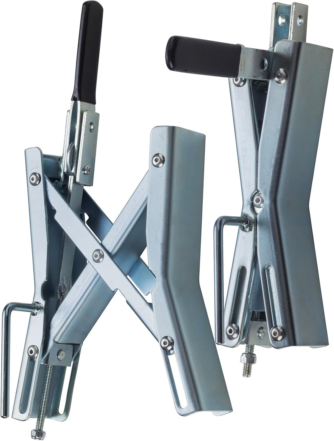 Wheel-Stabilizer Tire-Stop for Dual Axle Vehicles, Fits up to 6 Inches, Set of 2 X301984