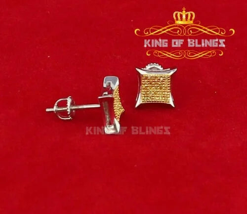 0.15ct Diamond 925 Sterling Silver Kite Stud Earrings W67028