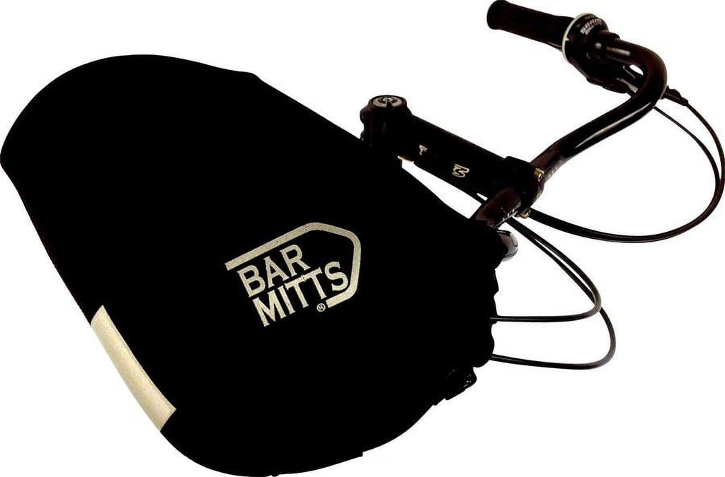 Black Handlebar Mittens U987