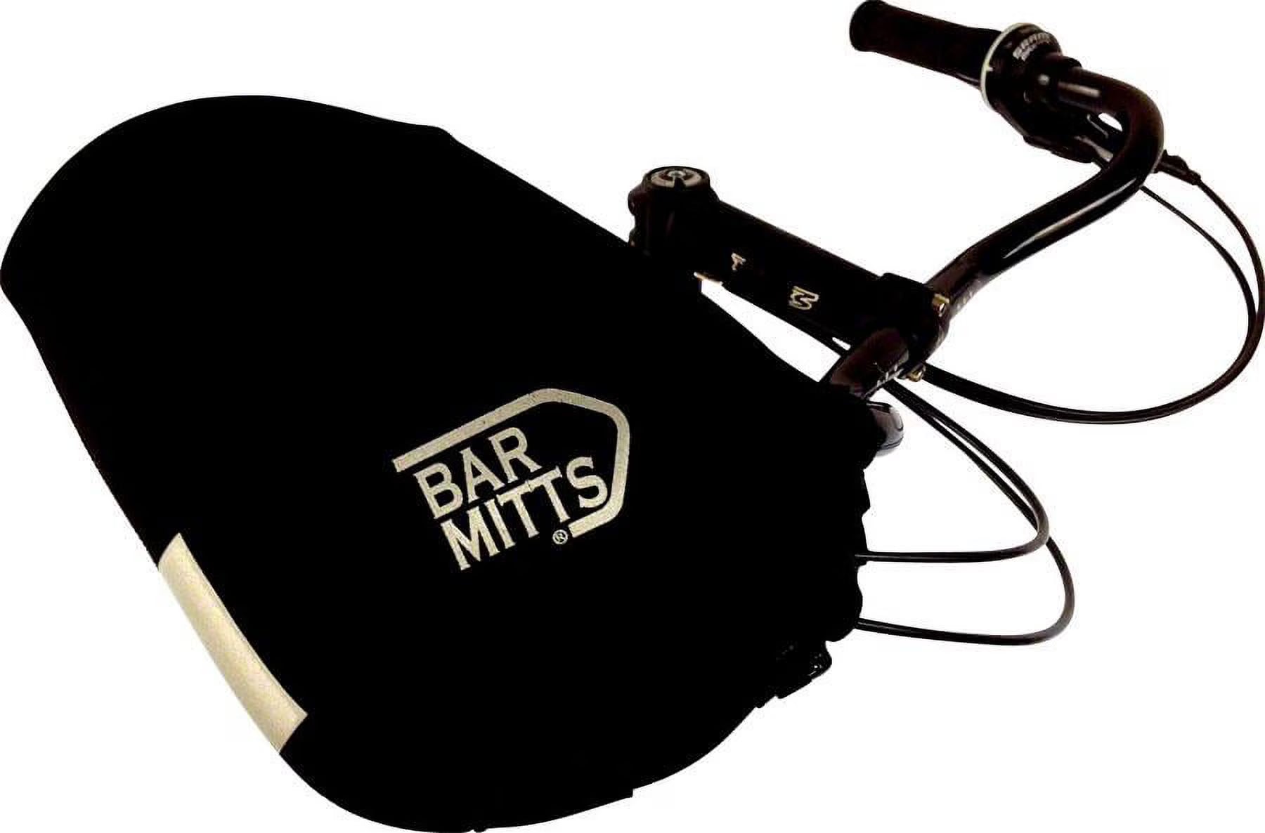 Black Handlebar Mittens U987