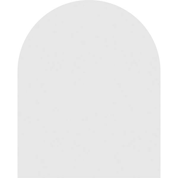Round Top Surface Mount PVC Gable Vent D207