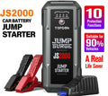 12V 2000A Peak Portable Jump Starter for 8L Gas/6L Diesel Engines X621