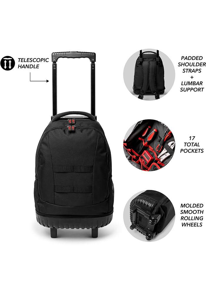 18x22 Wheeled Backpack W441