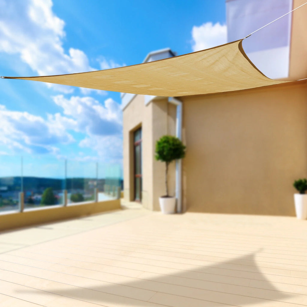 12ft x 16ft Sun Shade Net Mesh Tarp with Grommets I477