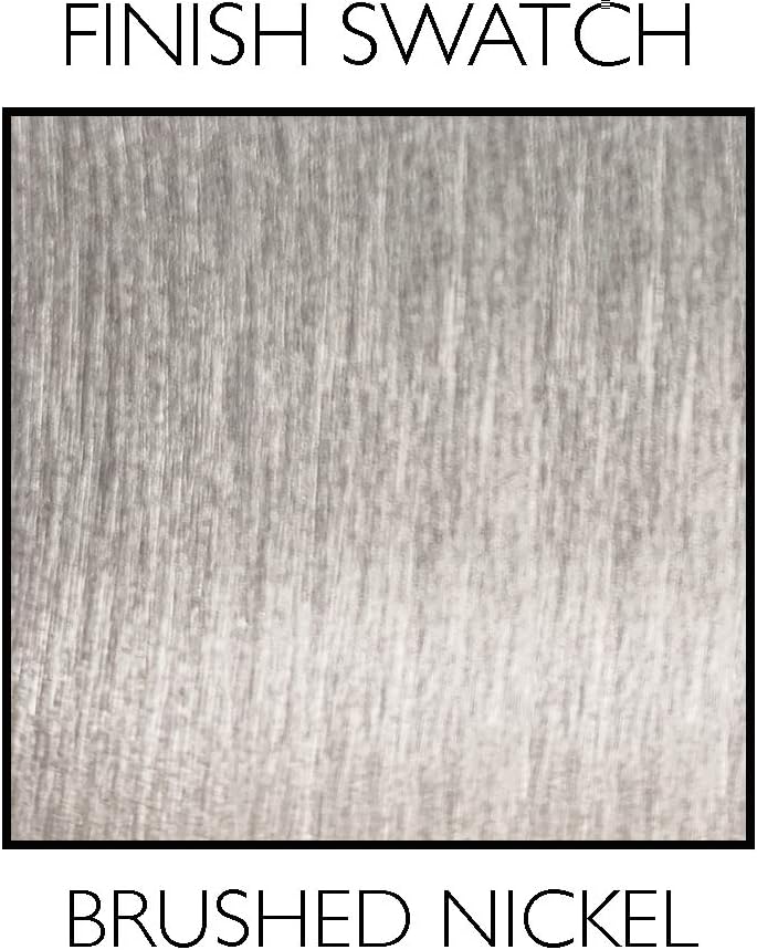 Brushed Nickel Contemporary Indoor Ceiling Fan with LED Light Kit and Remote Control N550683