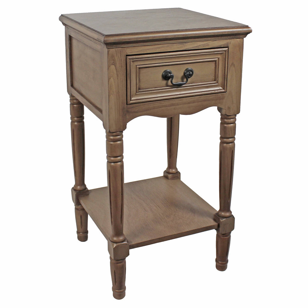 Antiqued Solid Wood Night Stand H648474