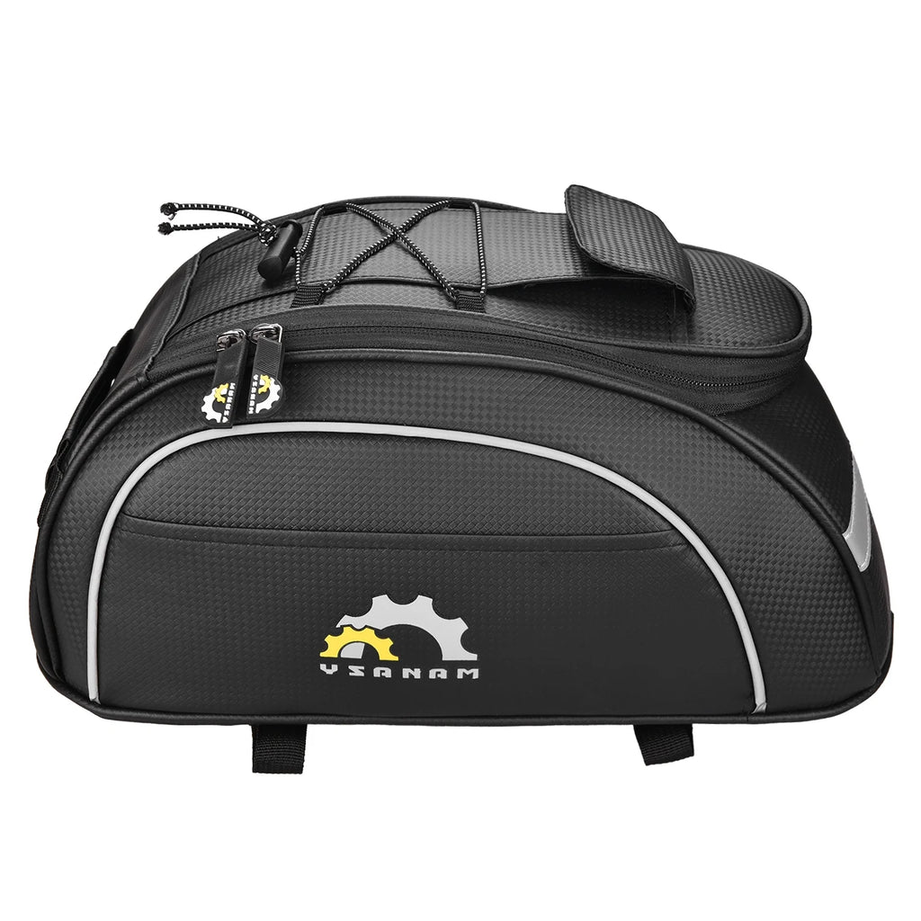 Waterproof Insulated Cooler Bag Bike Trunk Bag Pannier F485