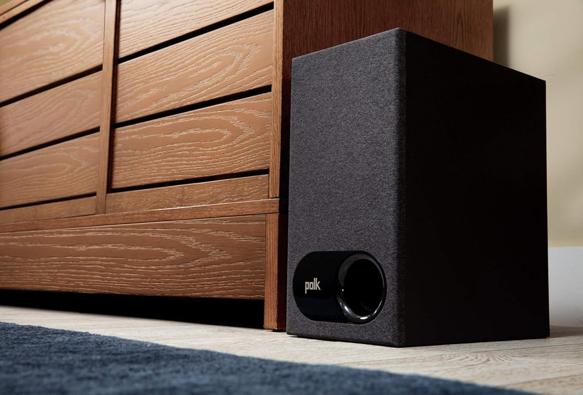 Ultra-Slim TV Sound Bar and Wireless Subwoofer with Built-in Chromecast T587136