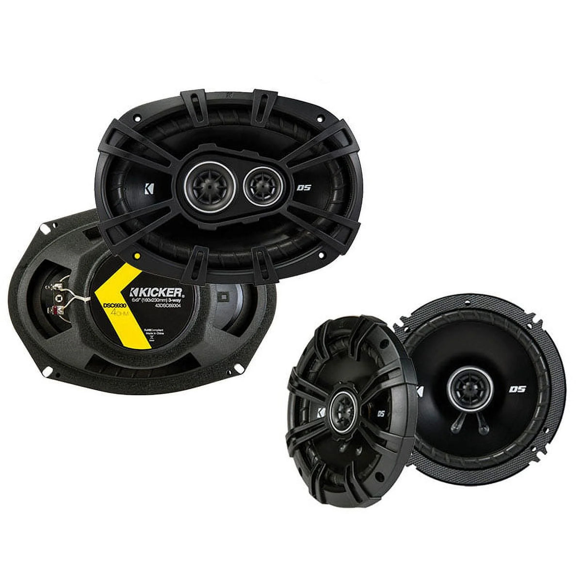 Kicker DSC693 DSC65 Speaker Package N2857