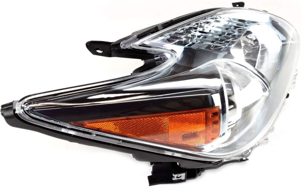 Passenger Side Halogen Headlight Assembly for Toyota Prius 2010 2011 P430