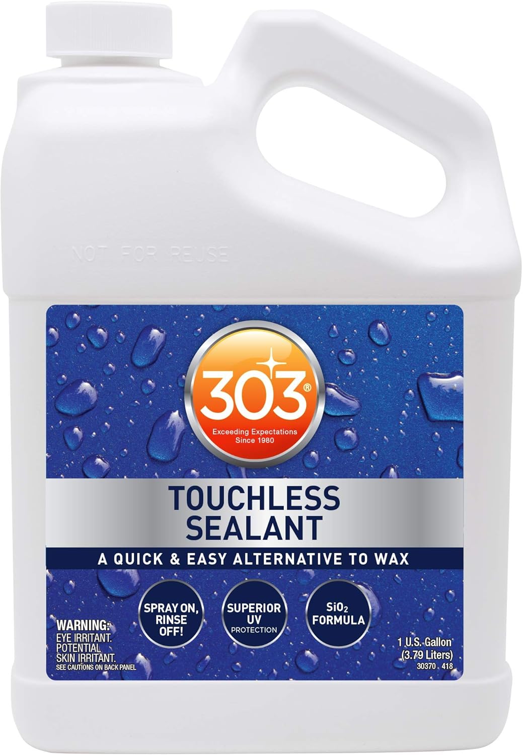 Touchless Sealant Spray On Rinse Off Refill for Trigger Spray Bottle 1 Gallon J126326