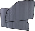 Charcoal Gray Insulated Blackout Front Door Covers (Pair) O127708