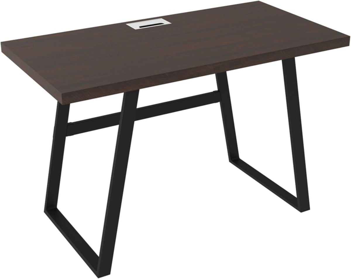 Weathered Oak Gray Writing Desk D8665