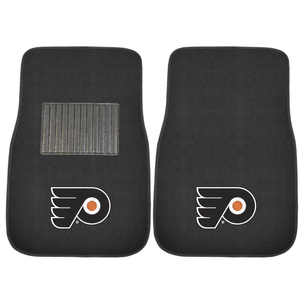 2 Piece Embroidered Car Mat Set 17" x 25.5" P49829