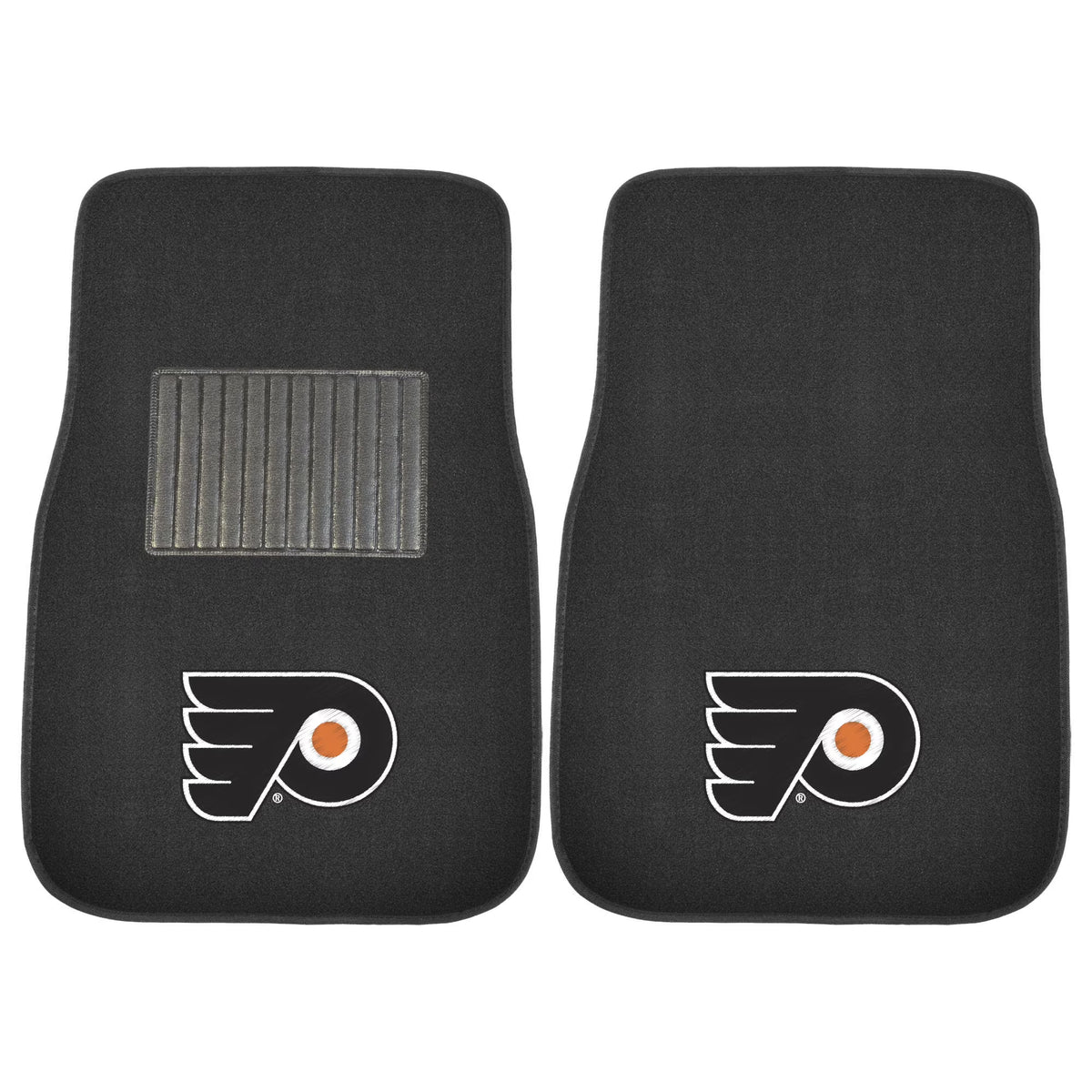 2 Piece Embroidered Car Mat Set 17" x 25.5" P49829