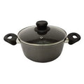 Tough Pan 5 Quart Casserole with Tempered Glass Lid Nonstick Aluminum Y3215