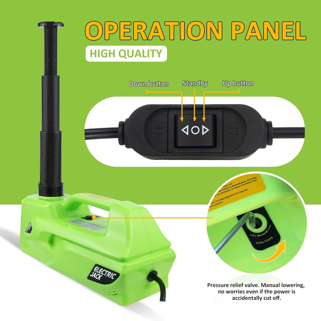 12V Hydraulic Car Jack 5 Ton E900067
