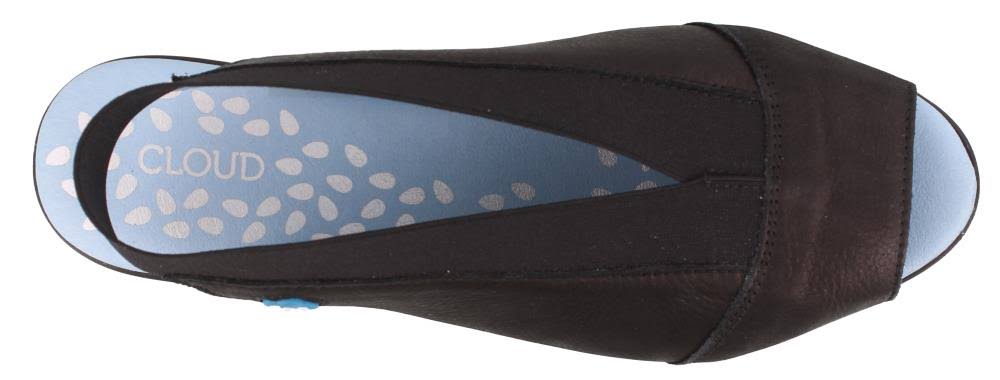 Black Flat Shoes F40646