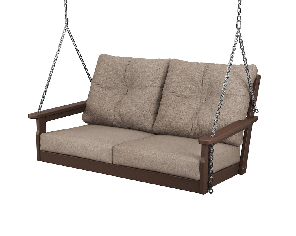 Mahogany Deep Seating Swing V142