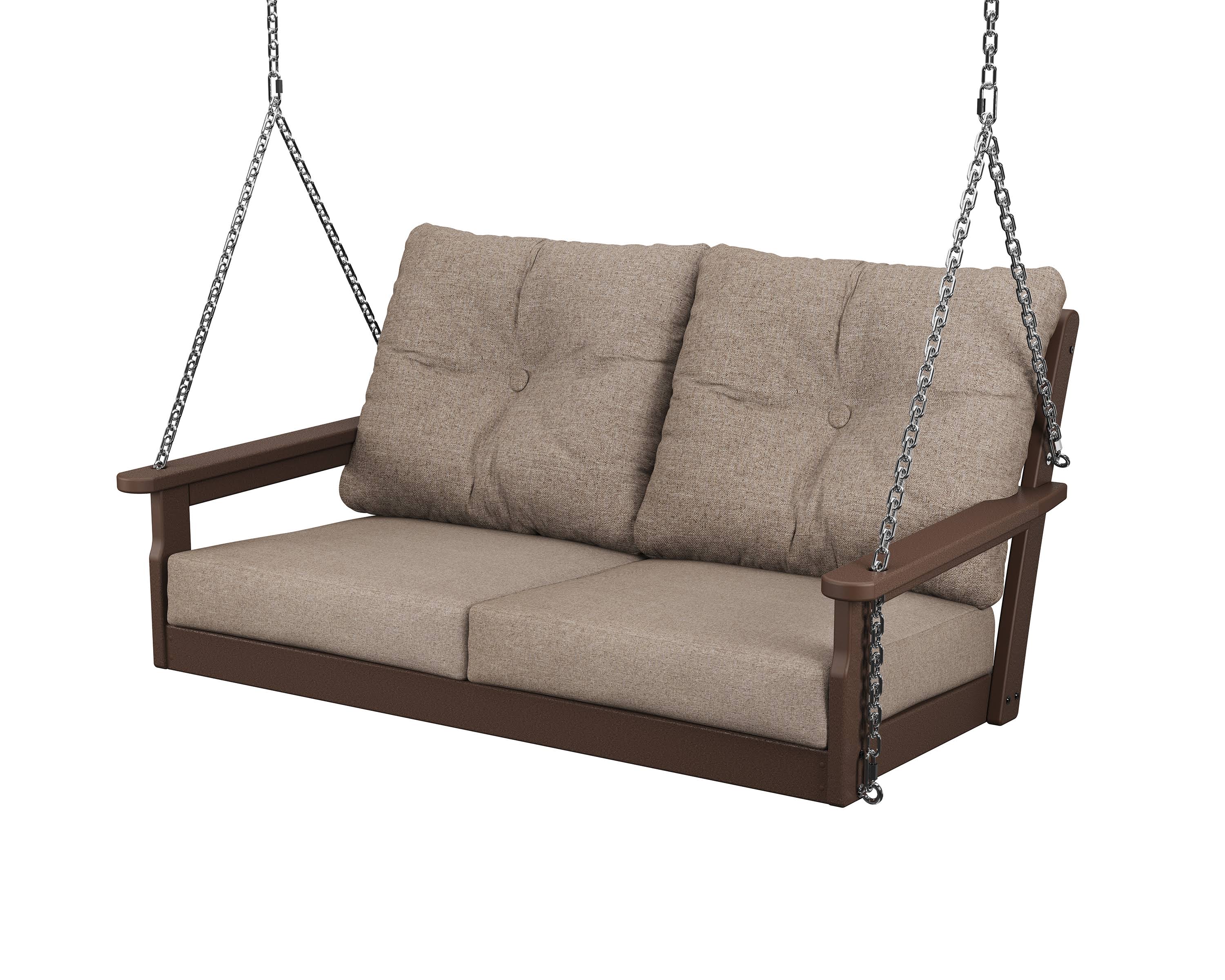 Mahogany Deep Seating Swing V142