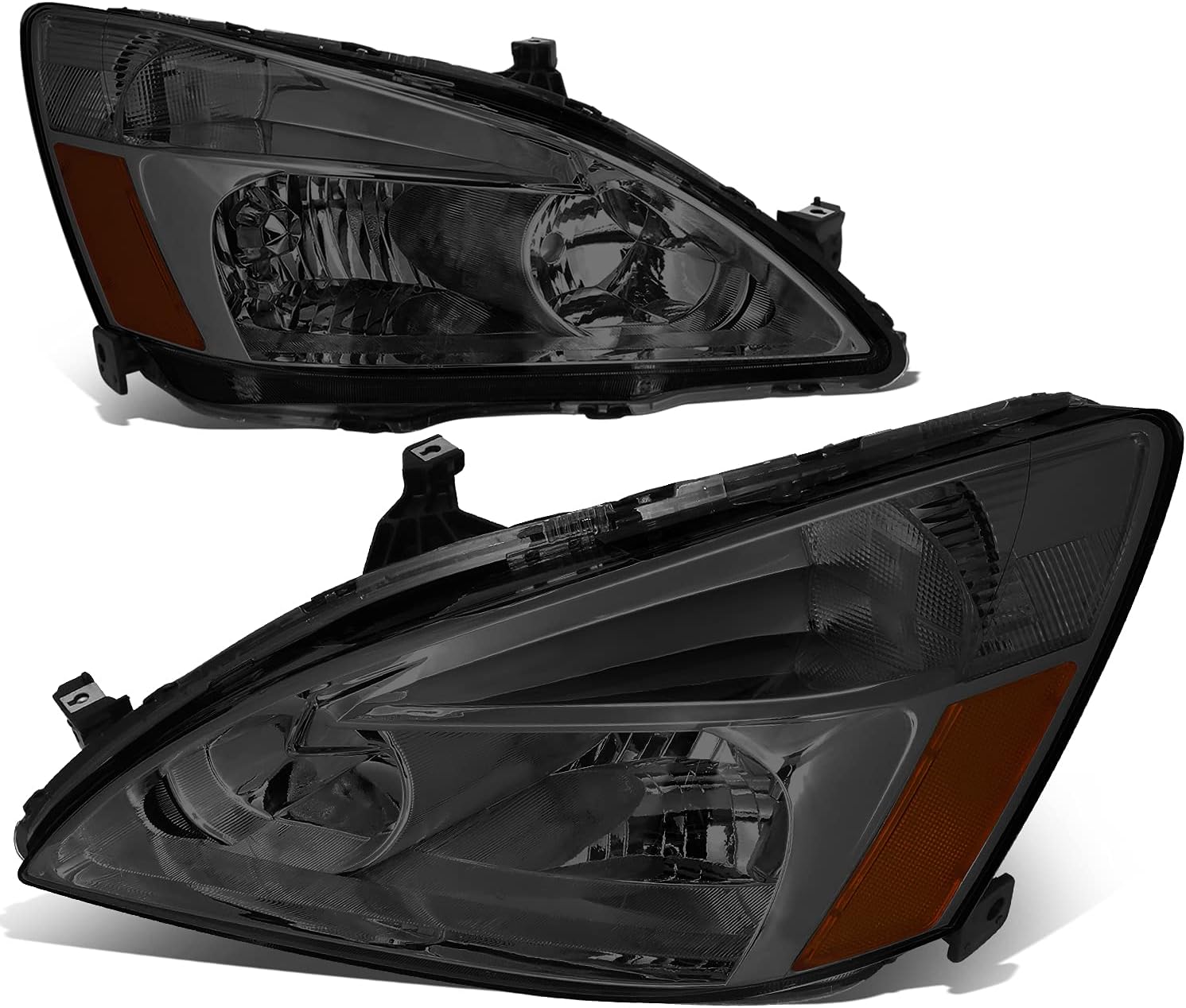 Black Housing Clear Lens Headlights Assembly X214
