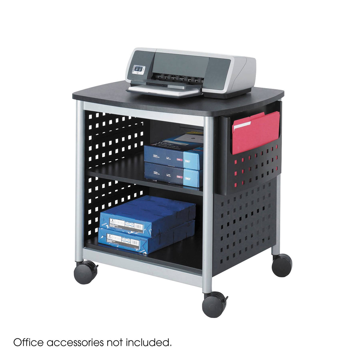 Black Printer Stand F718