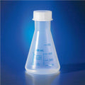 100 ml Reusable Plastic Narrow Mouth Erlenmeyer Flask with GL-40 PP Screw Cap U53947