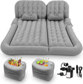 Car Air Mattress Auto Inflatable Car Bed Camping Sleeping Bed Q56341