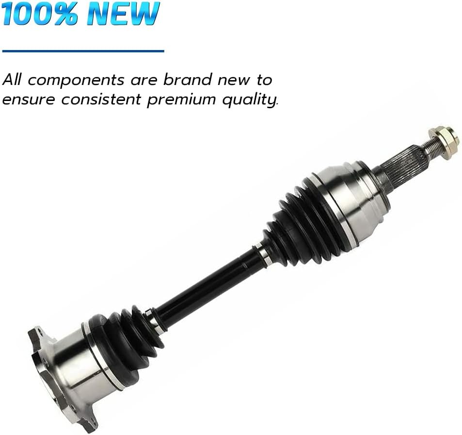 Complete Front CV Axle Half Shaft for 6 LUG MODELS Only D5869