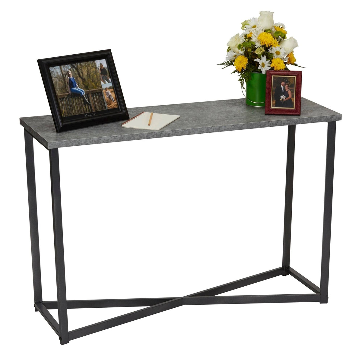 Faux Slate Sofa Table C907