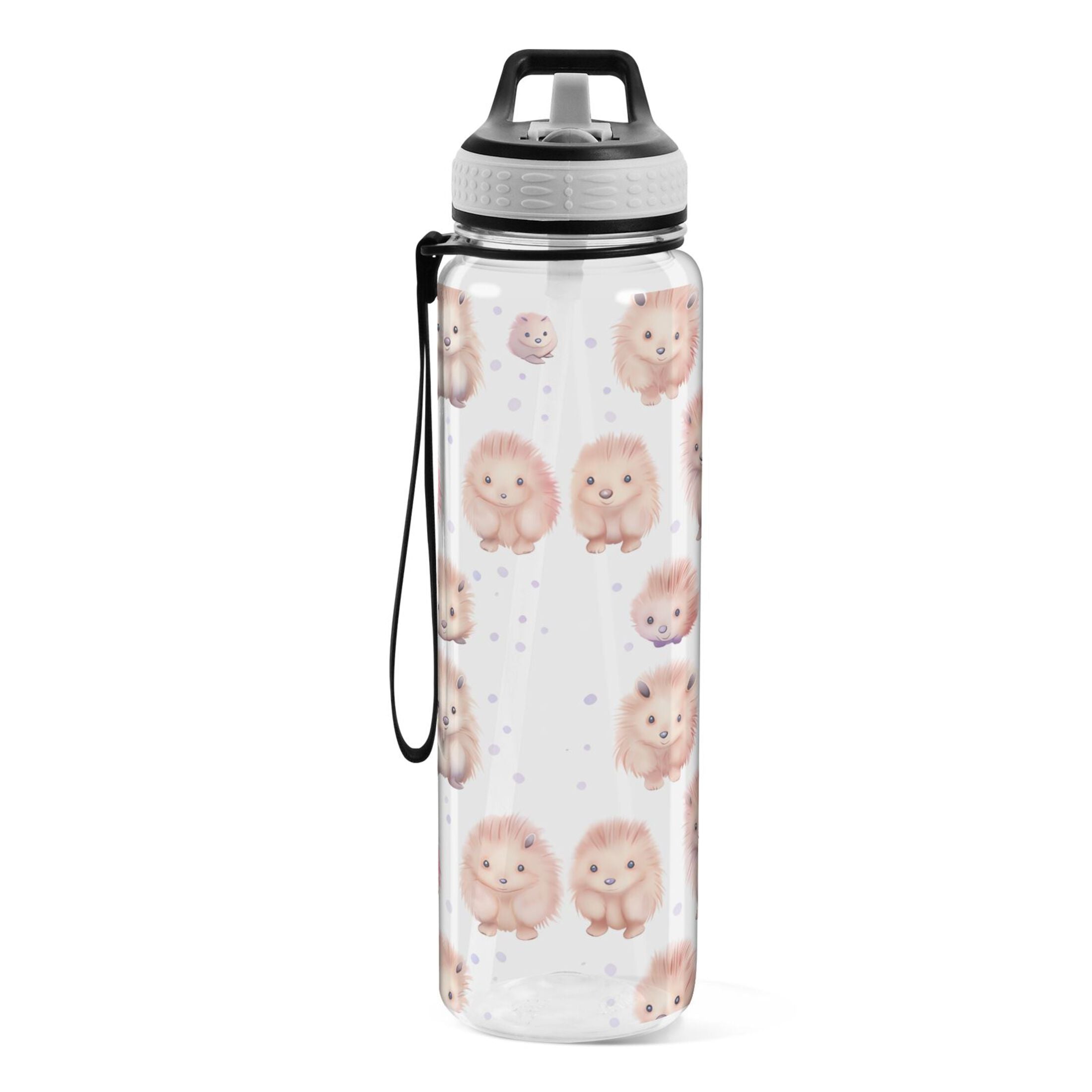 32oz Tritan Clear Water Bottle with Straw C3878